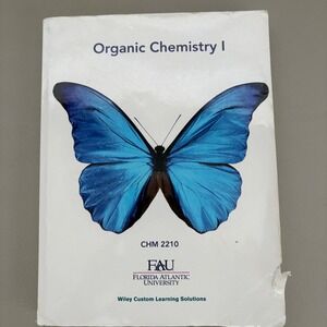 Organic Chemistry I FAU CHM 2210 Solomons Wiley Custom Learning 9781118743829